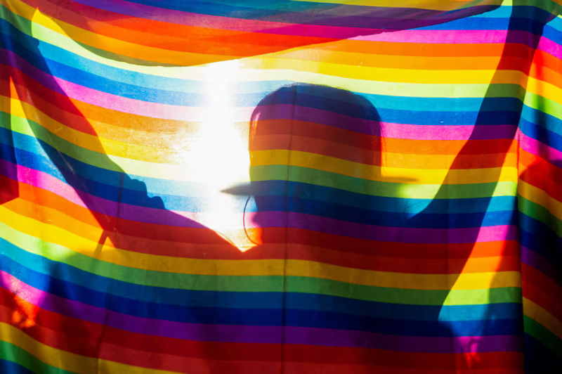 Una manifestante en Ibagué (Colombia), en junio de 2023.Jessica Patino (Getty Images)