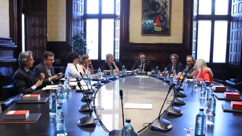 La Mesa del Parlament este martes ACN