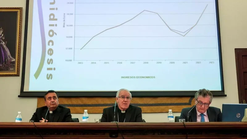 Presentación de las cuentas Archidiócesis de Sevilla. / Juan Carlos Muñoz