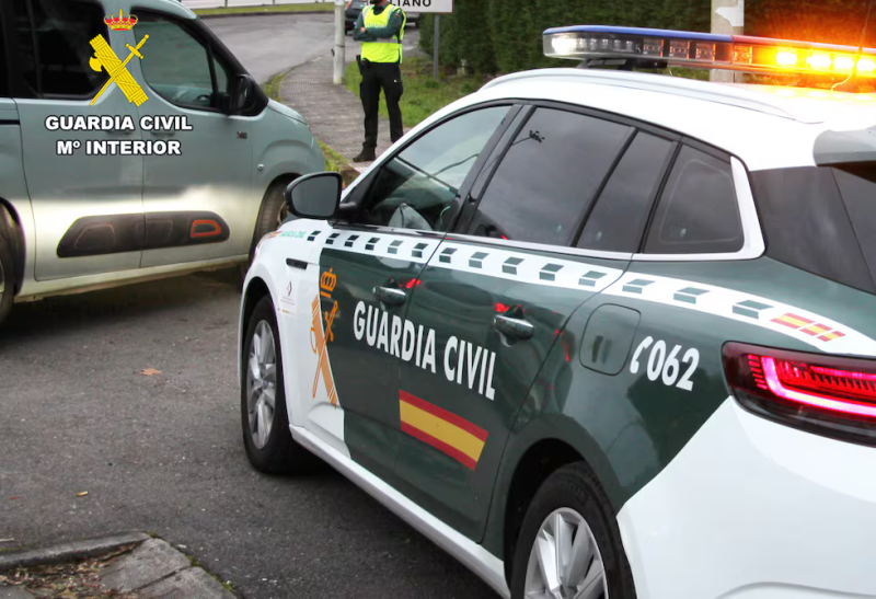 Vehículo de la Guardia Civil en una imagen de archivo.Guardia Civil