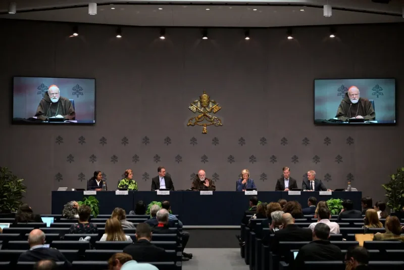 La Comisión Pontificia para la Protección de Menores divulgó su primer informe el martes en el Vaticano. Credit...Tiziana Fabi/Agence France-Presse — Getty Images