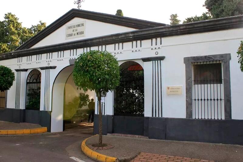 Cementerio municipal de Mérida. Fotografía: web del Ayuntamiento de Mérida.
