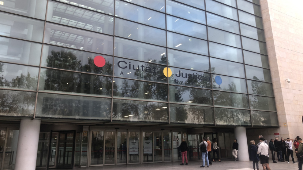 Fachada de la Ciutat de la Justícia de València.Ilustre Colegio de Abogados de València (ICAV)
