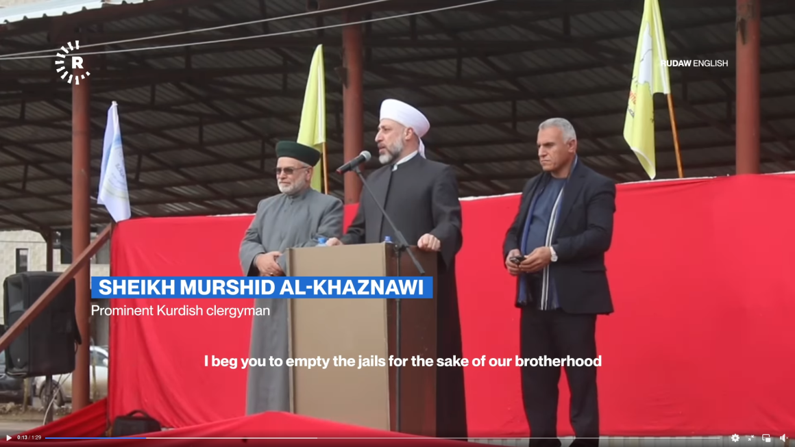 el jeque kurdo Al Khaznawi