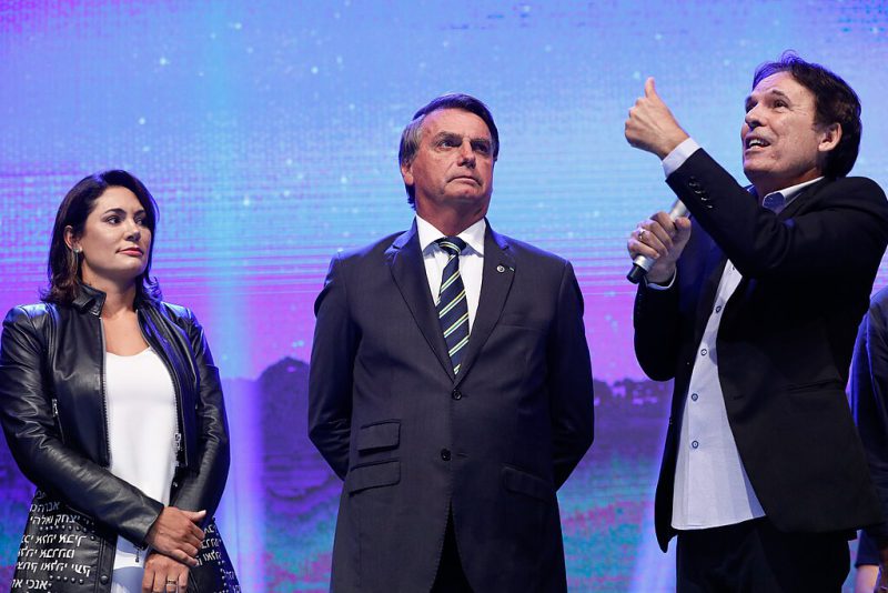 07 01 2022 Solenidade da Celebração Profética Sara Nossa Terra con Robson Rodovalho y Jair Bolsonaro