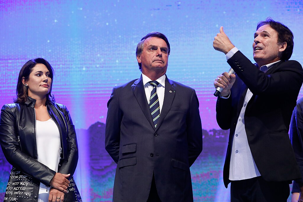 07 01 2022 Solenidade da Celebração Profética Sara Nossa Terra con Robson Rodovalho y Jair Bolsonaro