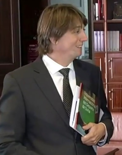 Carlos Martínez, alcalde de Soria
