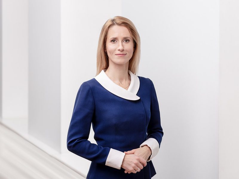 la alta representante de la Unión Europea (UE) para Asuntos Exteriores, Kaja Kallas