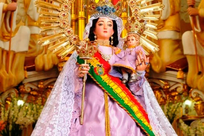 Virgen de Urkupiña. | Crédito: Conferencia Episcopal Boliviana.
