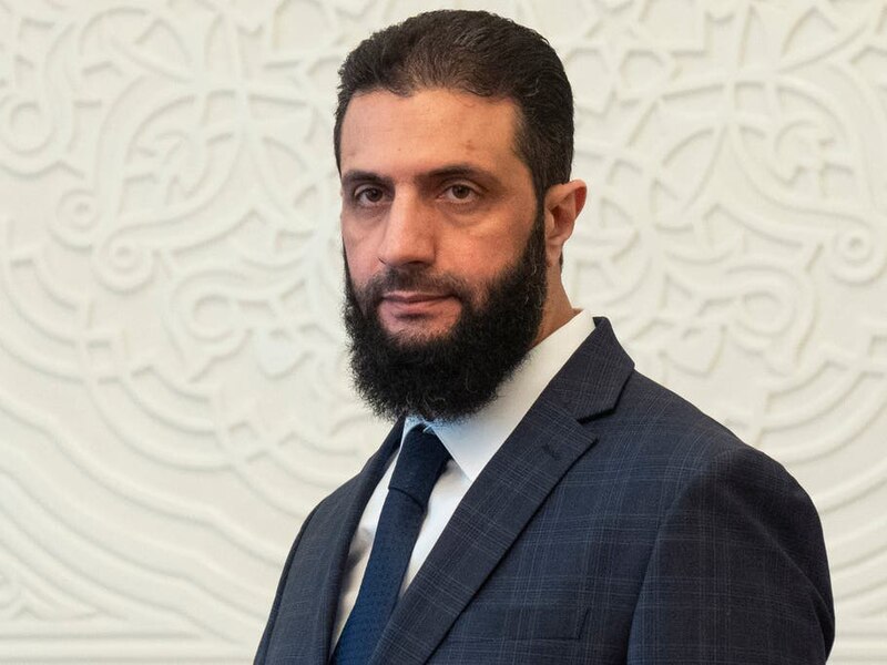 Ahmed al-Sharaa, the Syrian President