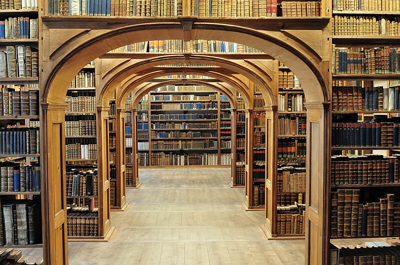 Biblioteca de ciencias de la Alta Lusacia en Görlitz, Alemania.