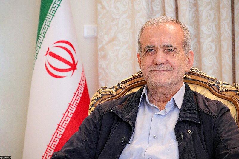 El presidente iraní, Masoud Pezeshkian