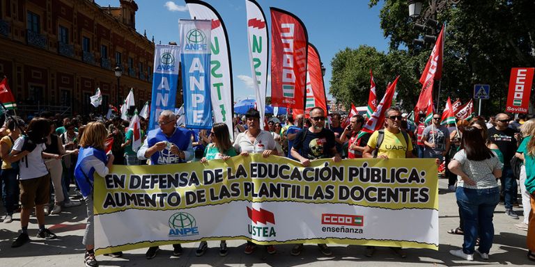 Movilización educación Andalucía