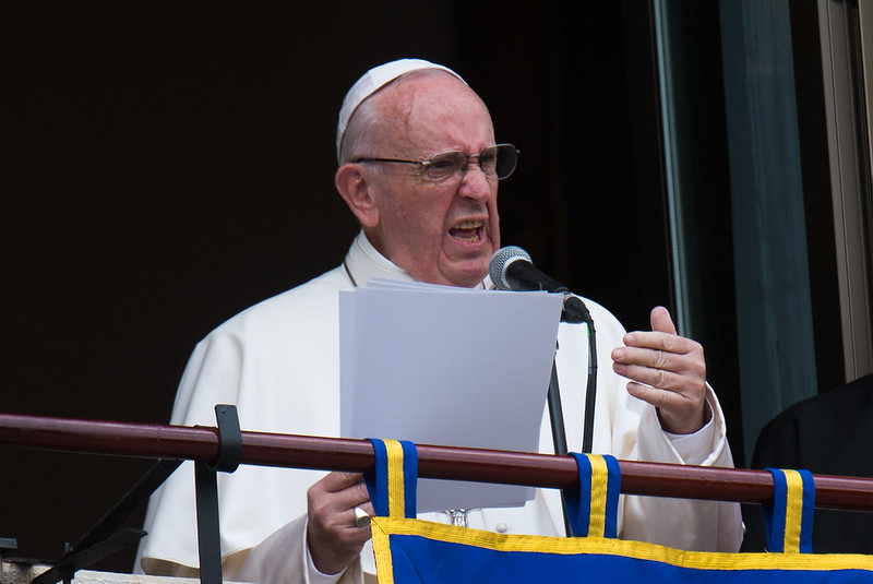 Andres Rivera Mejía Encuentro de Jóvenes Papa Francisco, Bogotá 7 de septiembre de 2017