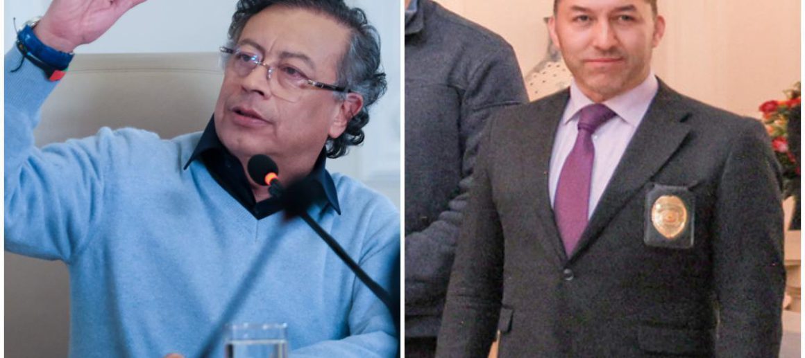 El presidente Gustavo Petro y Richard Gamboa Ben-Eleazar. Foto: Presidencia de Colombia
