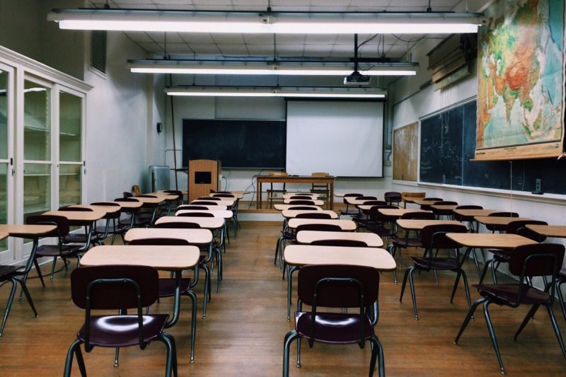 imagen referencial de un aula