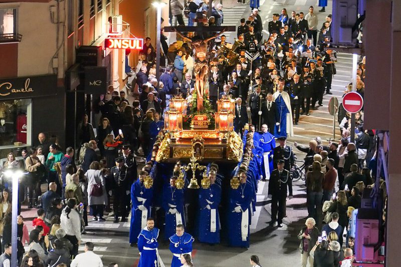 Procesión de semana santa en Alicante. 2024.