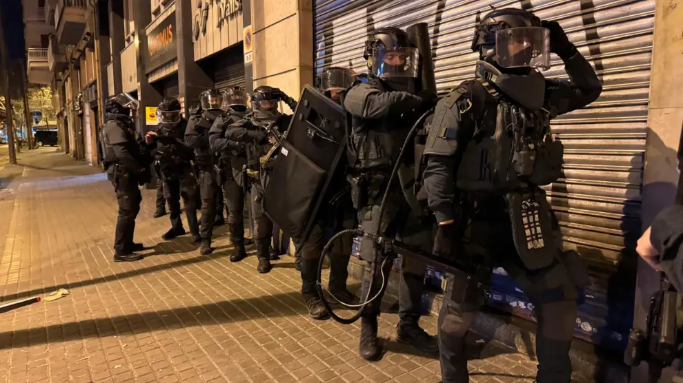 Operación antiterrorista de la Guardia Civil en Barcelona.GUARDIA CIVIL