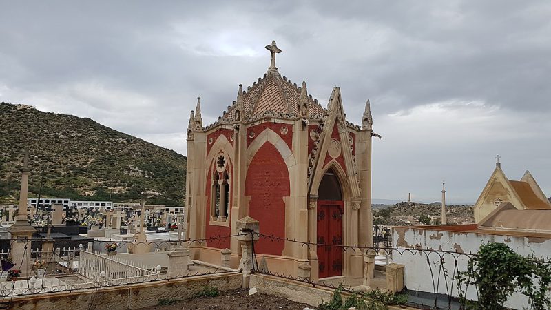 Panteón Rolandi en el Cementerio Los Remedios de Cartagena