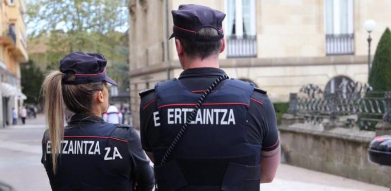 Ertzaintza recurso. Departamento Vasco de Seguridad