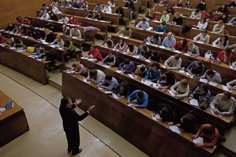 Aula de la Universidad Complutense de Madrid