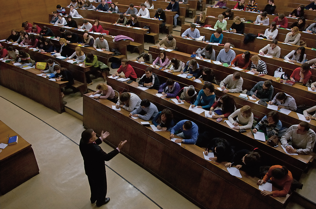 Aula de la Universidad Complutense de Madrid