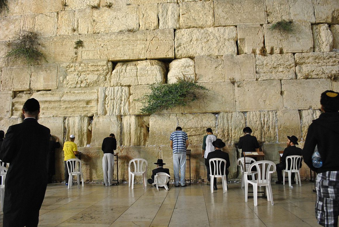 Muro de las Lamentaciones en Jerusalén