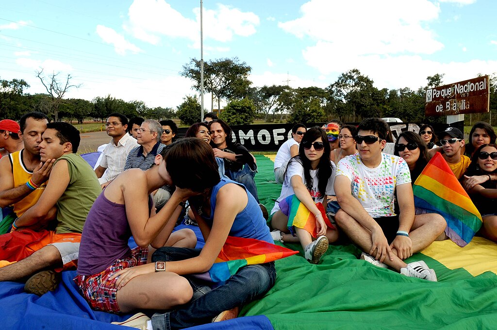 Protesto contra Homofobia Parque Brasília
