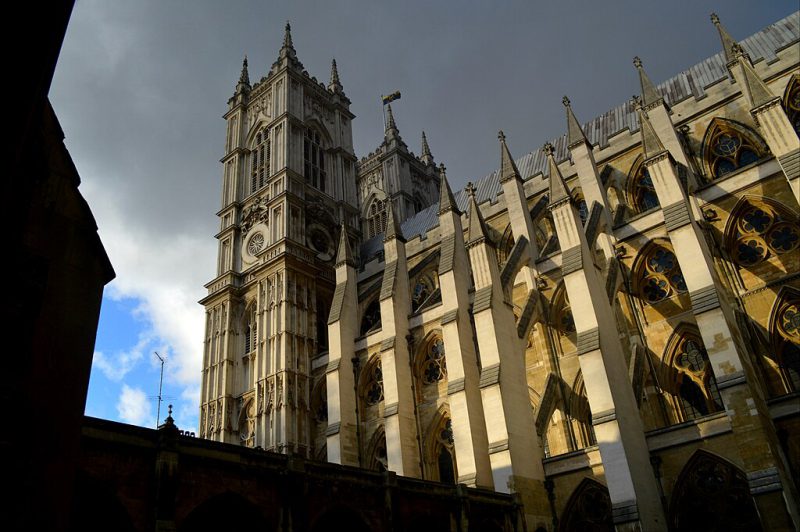 Abadía de Westminster en Londres (Inglaterra, Reino Unido)