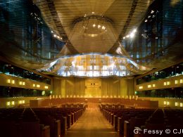 La Gran Sala de Vistas del Tribunal de Justicia de la Unión Europea