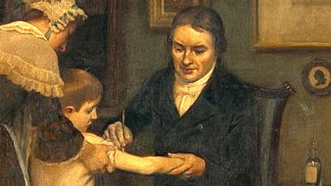 Edward Jenner realizó su primera vacunación contra la viruela el 14 de Mayo de 1796.