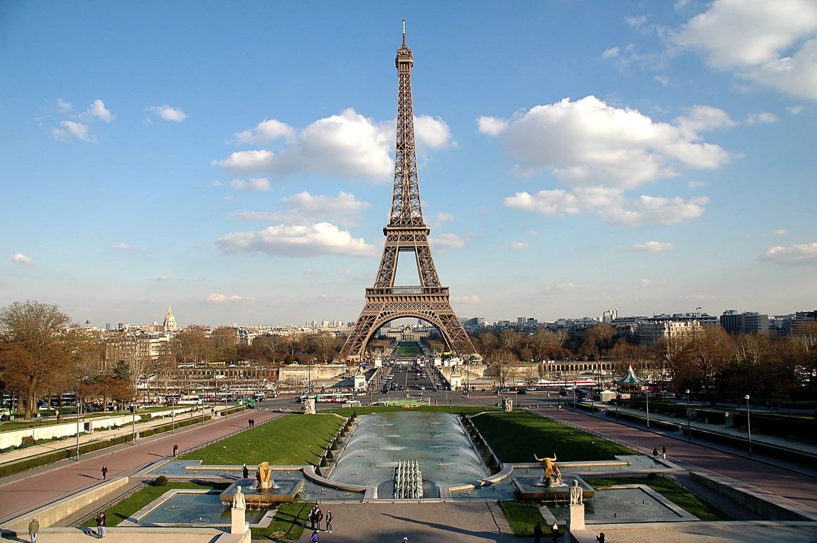 La Torre Eiffel y el Trocadero