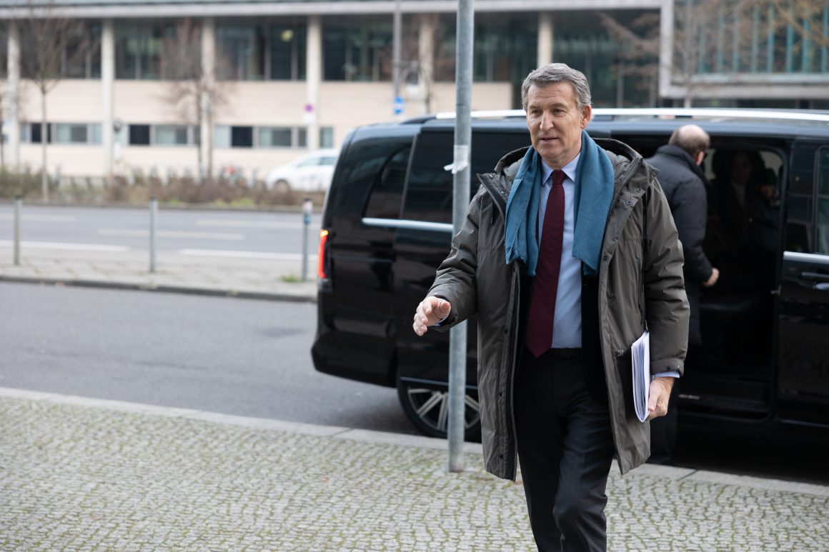 Alberto Núñez Feijóo, líder del PP