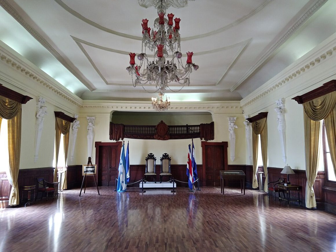 Salón azul Palacio presidencial Tegucigalpa, Honduras
