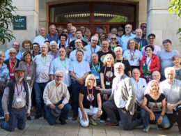 Foto de familia de la asamblea general de Europa Laica