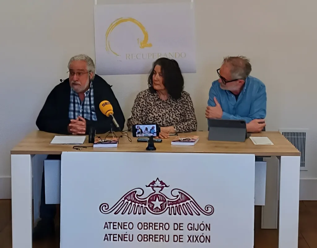 Rafael Cofiño, Paz Ferrnández y José María Rosell